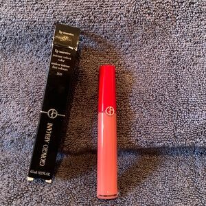 New in box! Giorgio Armani lip maestro intense velvet liquid lipstick color 500